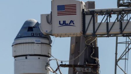 Boeing Starliner capsule’s first crewed test flight delayed at last minute