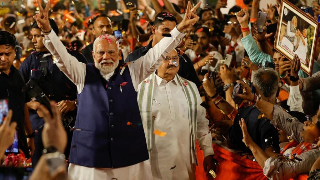 India’s Modi claims third election victory as alliance heads for narrow majority