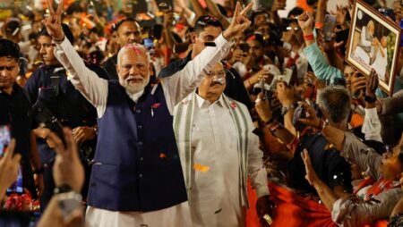 India’s Modi claims third election victory as alliance heads for narrow majority