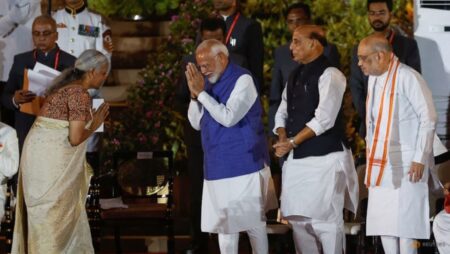 Pakistan PM congratulates India’s Modi on taking oath as prime minister