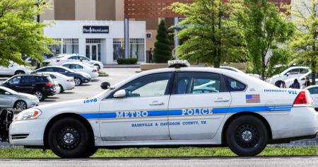 Nashville officer fired and arrested after allegedly appearing in OnlyFans traffic stop skit video