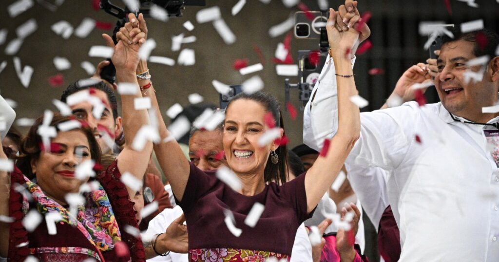 Mexico elects projected winner Claudia Sheinbaum as first female president