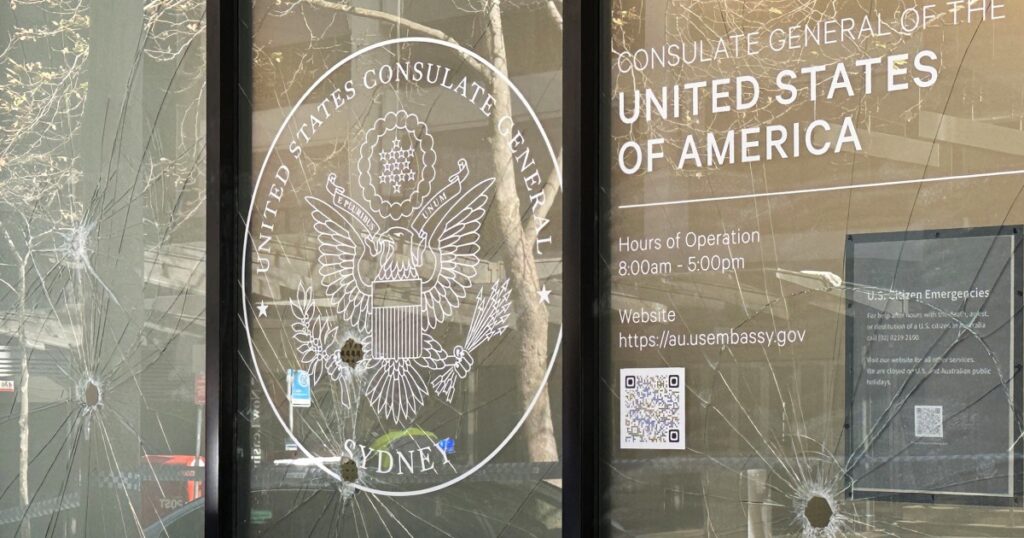 Australia PM speaks out after U.S. Consulate in Sydney vandalized over Gaza war