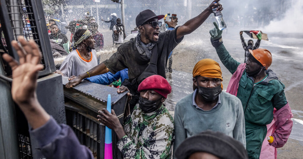 Demonstrators Stormed Kenya’s Parliament to Protest Taxes