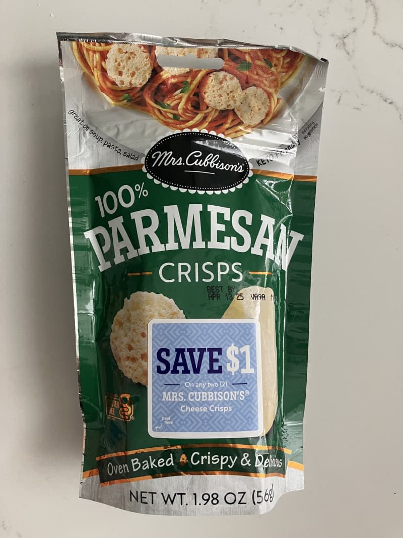 Mrs. Cubbison's Cheese Crisps - 100% Real Cheese, Keto Friendly, Great for Snacking and Salad Topper