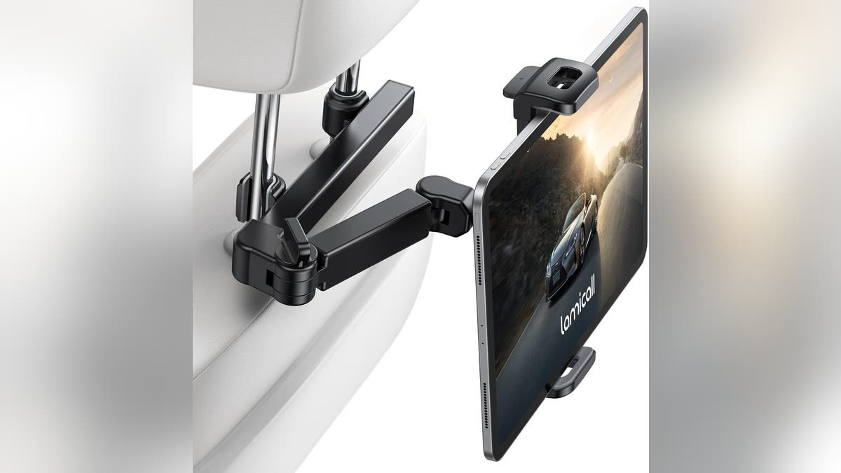 Make sure your kids can watch their favorite shows with this tablet holder.