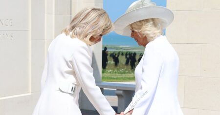 Queen Camilla And Brigitte Macron’s Hand-Hold Weirdness Has Observers Up In Arms