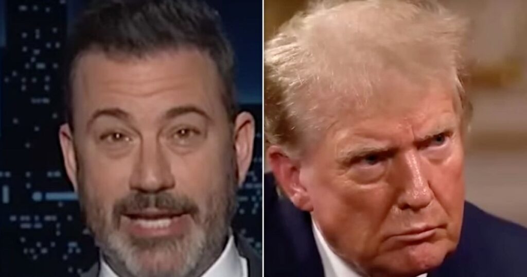 Jimmy Kimmel Spots Exact Moment He Got Right Inside Trump’s Head