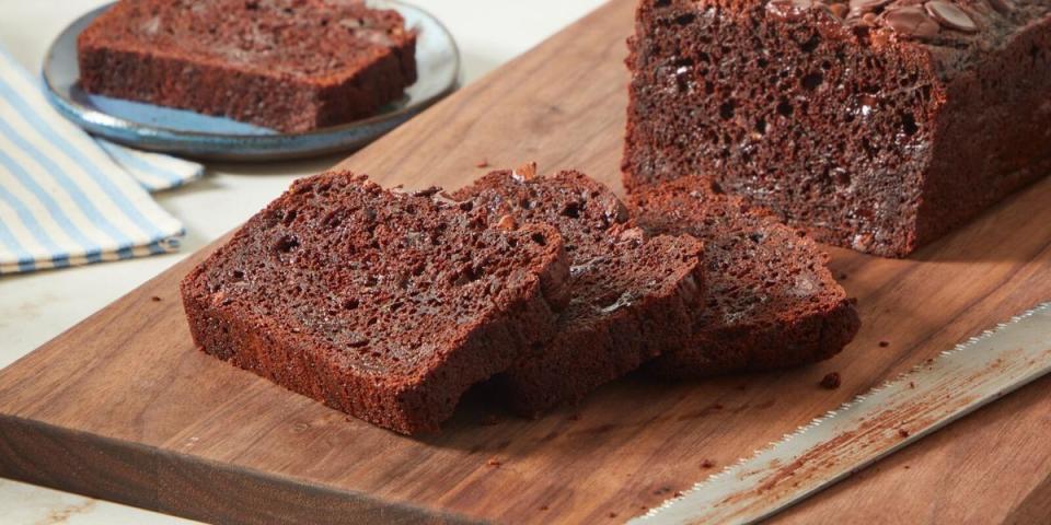 triple chocolate zucchini bread
