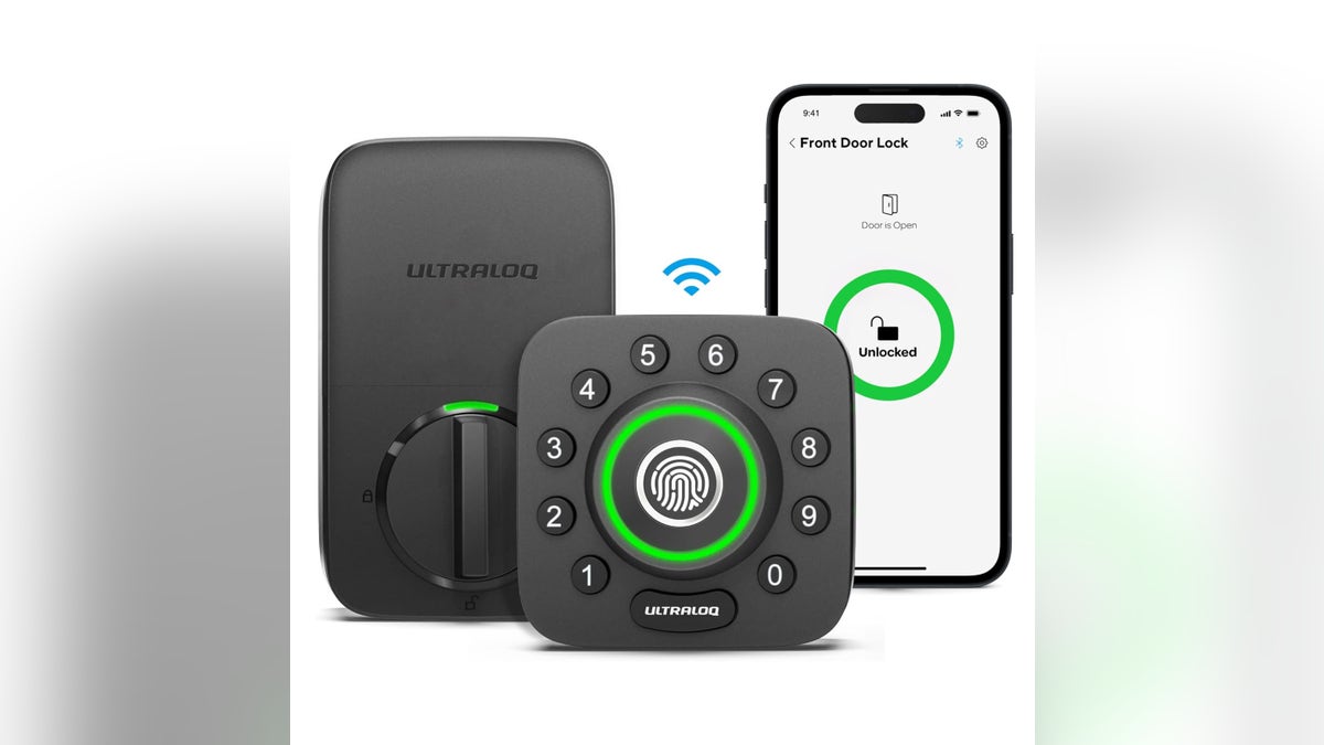 Help your dad stay safe with a smart lock.