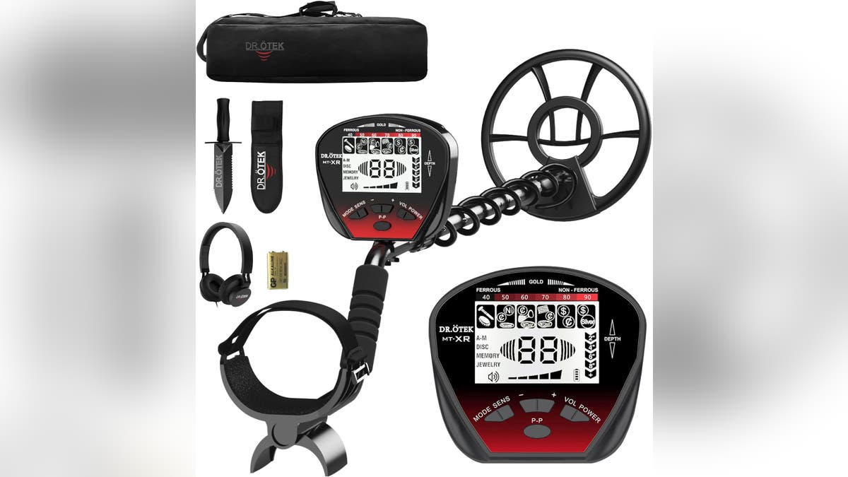 Give your dad the ability to find buried treasure. 