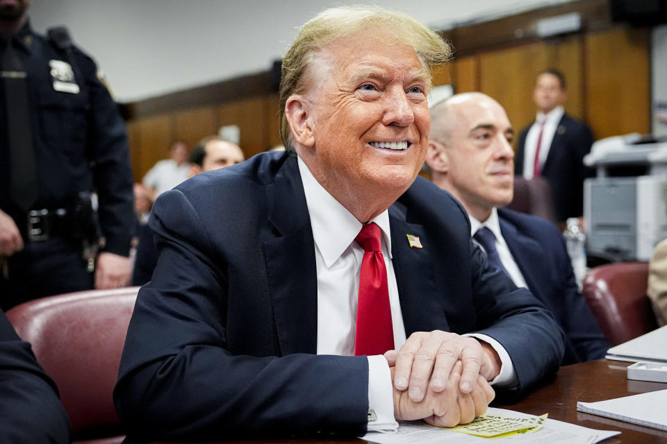 Donald Trump. (Julia Nikhinson / Pool via Getty Images file)