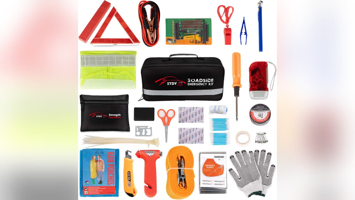 Be prepared for anything with this kit.