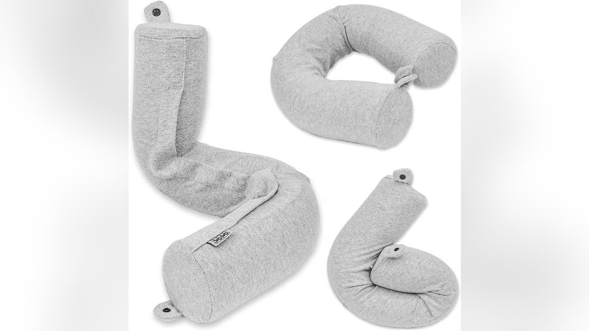 Stay comfy with a memory foam pillow.