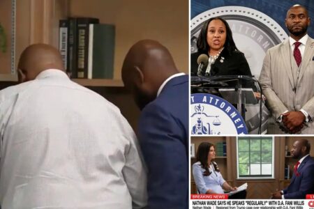 Nathan Wade’s ‘media consultant’ interrupts CNN interview as former Trump prosecutor pressed on Fani Willis relationship timeline