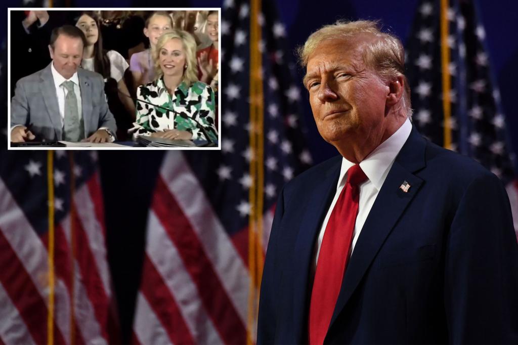 Trump backs displaying the Ten Commandments in all US schools following Louisiana’s controversial mandate: ‘It’s just incredible’