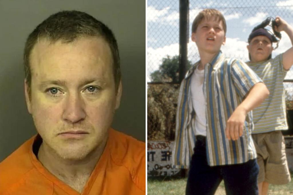 Troubled star of beloved ‘90s movie ‘The Sandlot’ busted for chucking dumbbell at neighbor’s Jeep