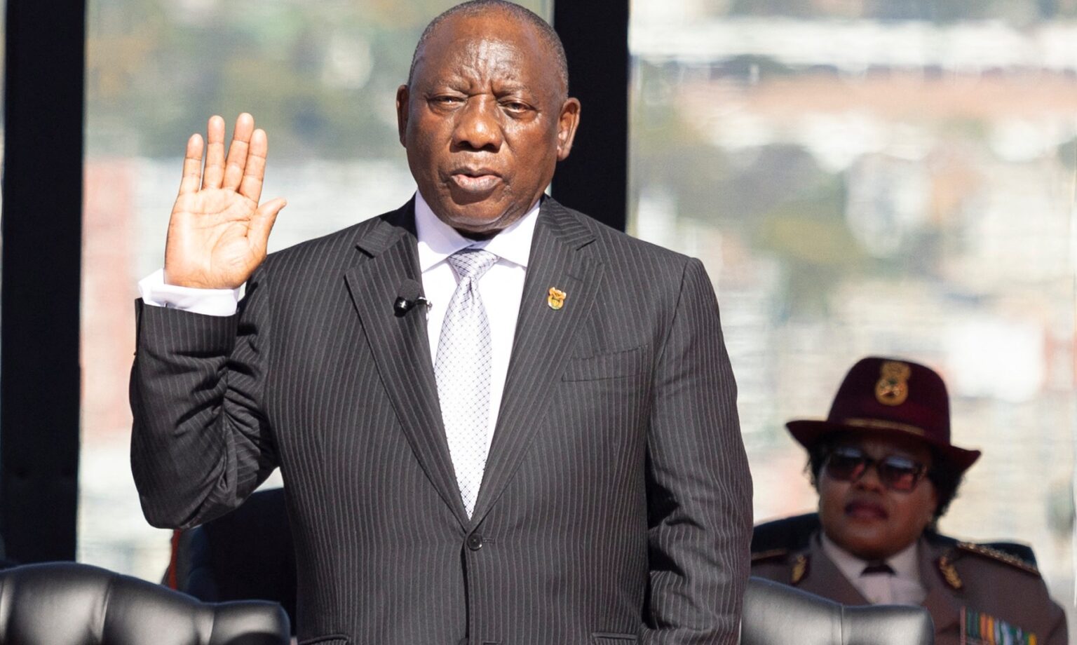 ‘New era’: Ramaphosa sworn in as South Africa’s president for second term