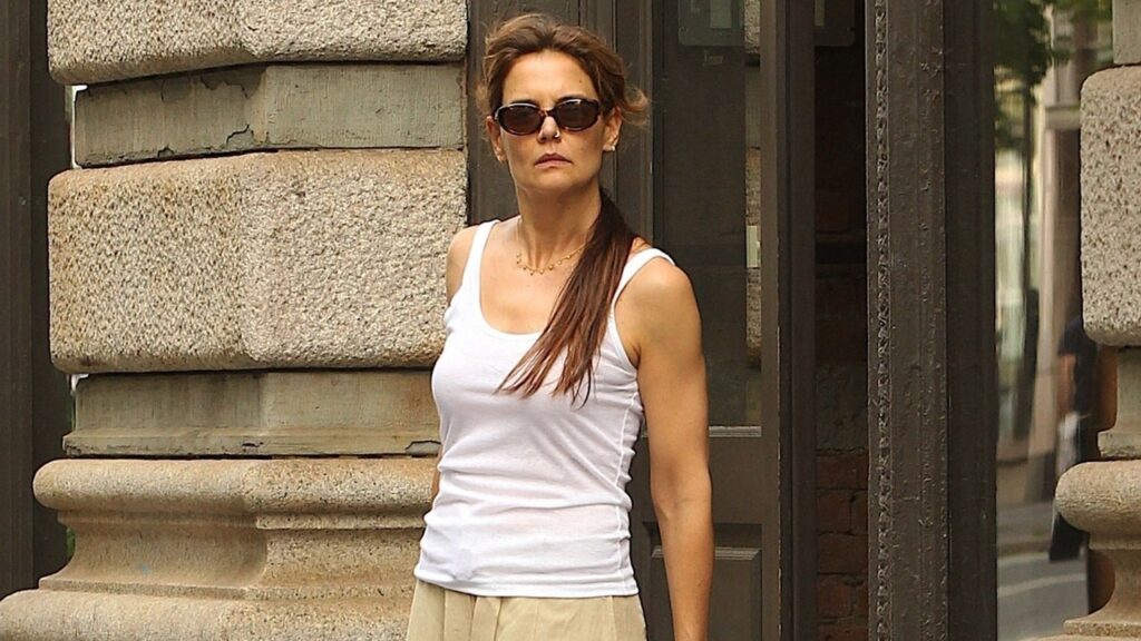 Katie Holmes Steps Out in an Unexpected Summer Shoe
