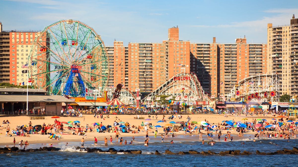 Beach in Coney Island