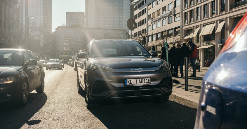 E.U. Hits Electric Vehicles From China With Higher Tariffs