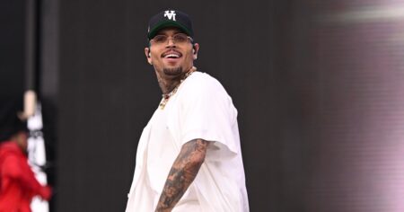 Chris Brown Rescued by Ladder After Getting Stuck in Air During Concert: Watch