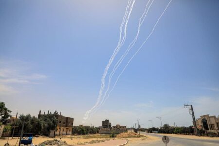 Hezbollah bombards Israel with rockets, drones