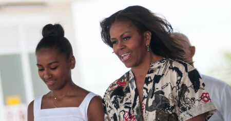 Michelle and Barack Obama’s Daughter Sasha Looks So Grown Up in Birthday Photo