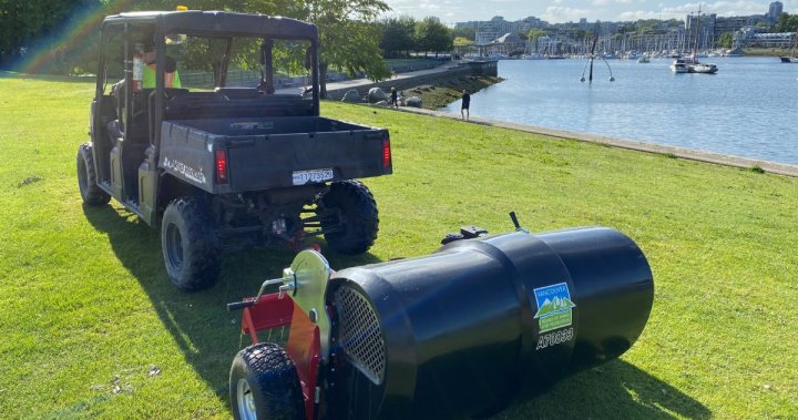 ‘Poop Zamboni’: Vancouver rolls out new tool in war on goose droppings