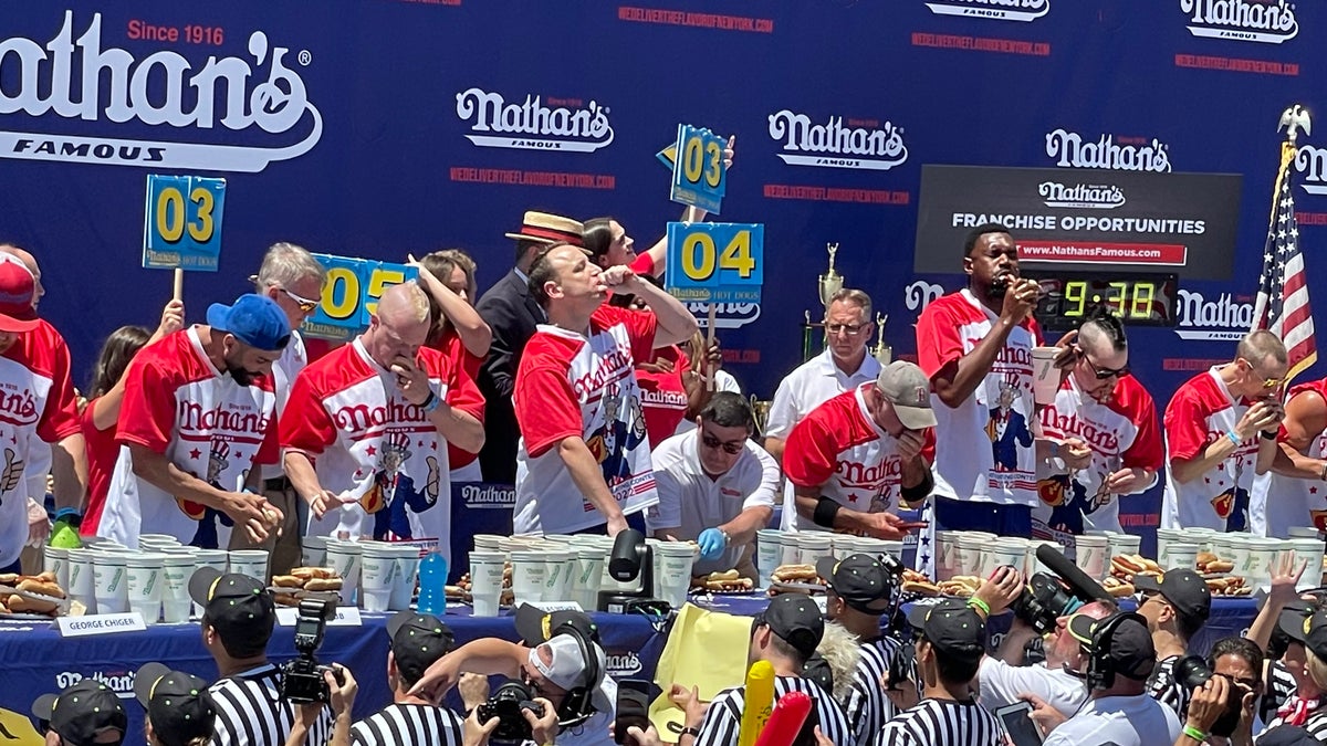 Coney Island Hot Dog Eating Contest