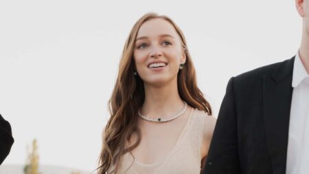A Newly-Engaged Phoebe Dynevor Dazzles Saint-Tropez—With a Little Help From Some Major Jewelry