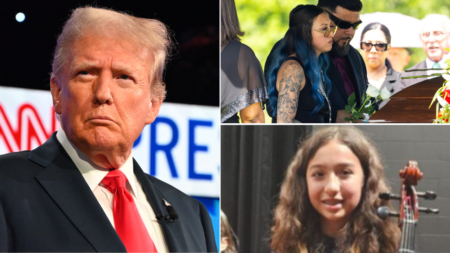 Trump called Jocelyn Nungaray’s mother 10 minutes before debate against Biden