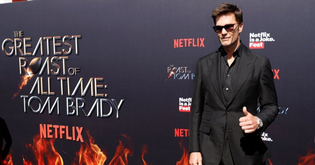 Tom Brady Says He Took the ‘Hardest Hits I’ve Ever Taken in My Life’ During Netflix Roast (Exclusive)