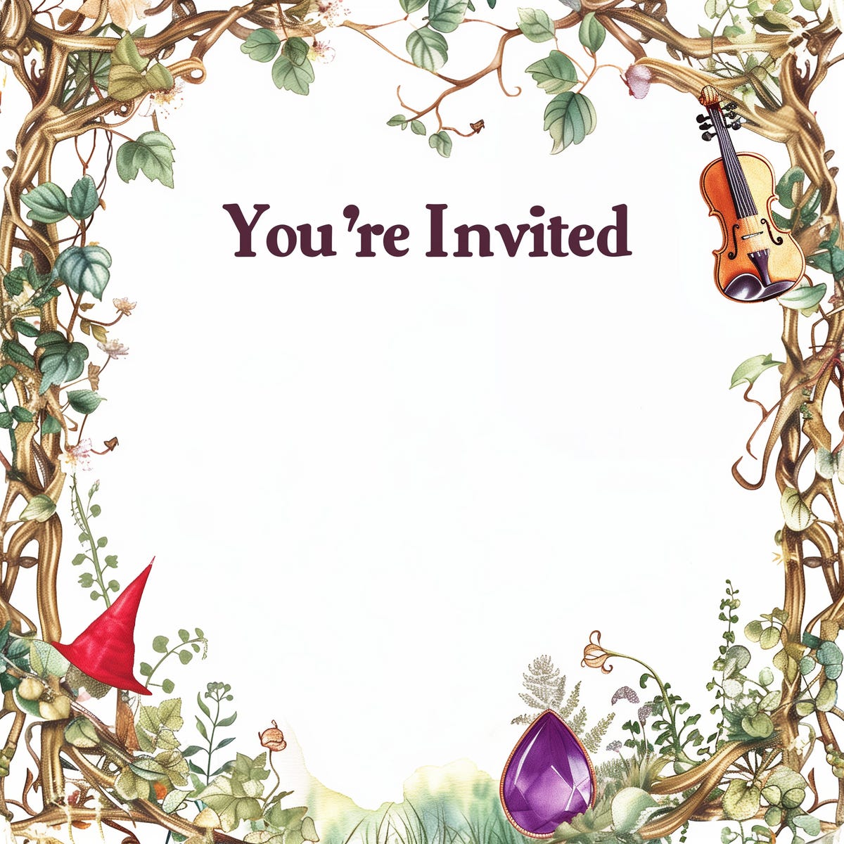 Midjourney Baldurs Gate Invite Text with Easter Eggs