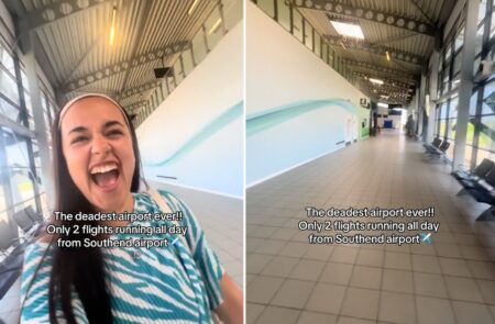 Woman’s Reaction at Discovering the Most ‘Stress Free Deadest Airport’