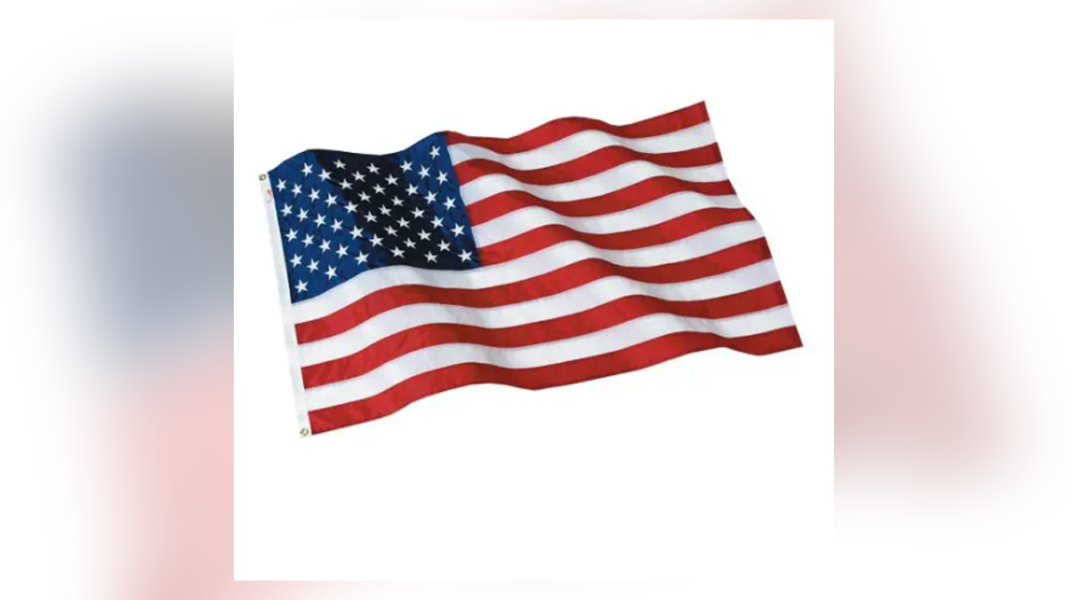 The center of every July 4th party is the American flag.