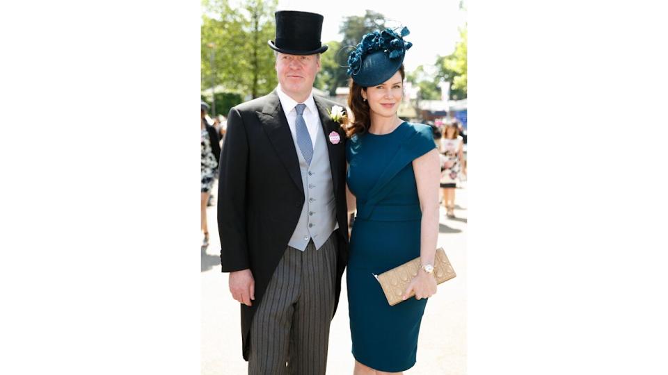 Earl Charles Spencer and Countess Karen Spencer attend day 3 of Royal Ascot at Ascot Racecourse on June 18, 2015