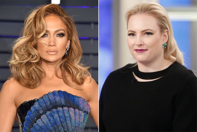 <p>John Shearer/Getty; Lou Rocco/Disney General Entertainment Content via Getty </p> Jennifer Lopez; Meghan McCain