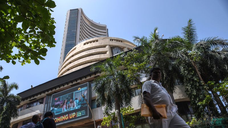 Sensex, Nifty 50: Indian stocks hit record highs as markets hope for a big Modi election win