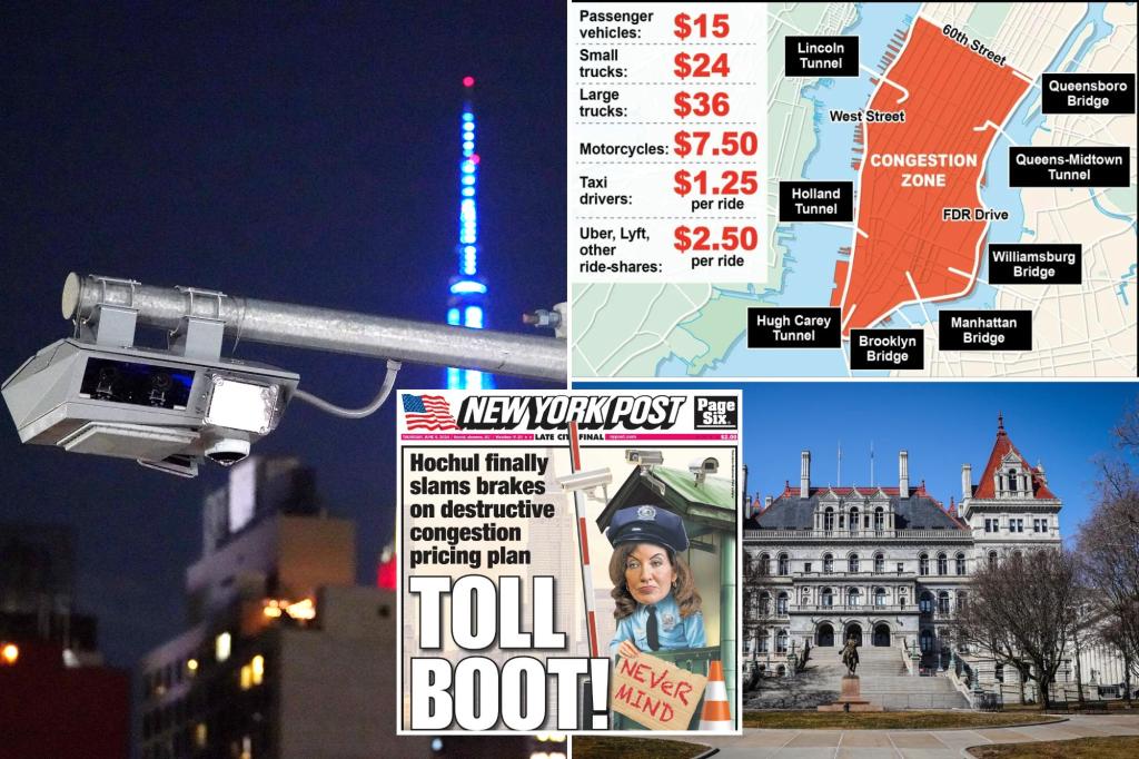 Albany lawmakers considering last-minute bailout for lost congestion toll revenue