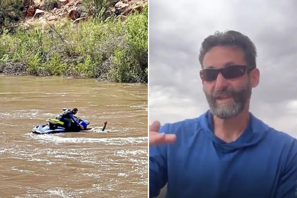 Heroic passersby rescue dad, two young sons from drowning in Colorado River