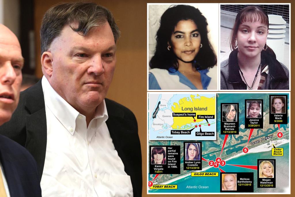 Gilgo Beach suspect Rex Heuermann charged in two more murders after twisted ‘planning document’ uncovered