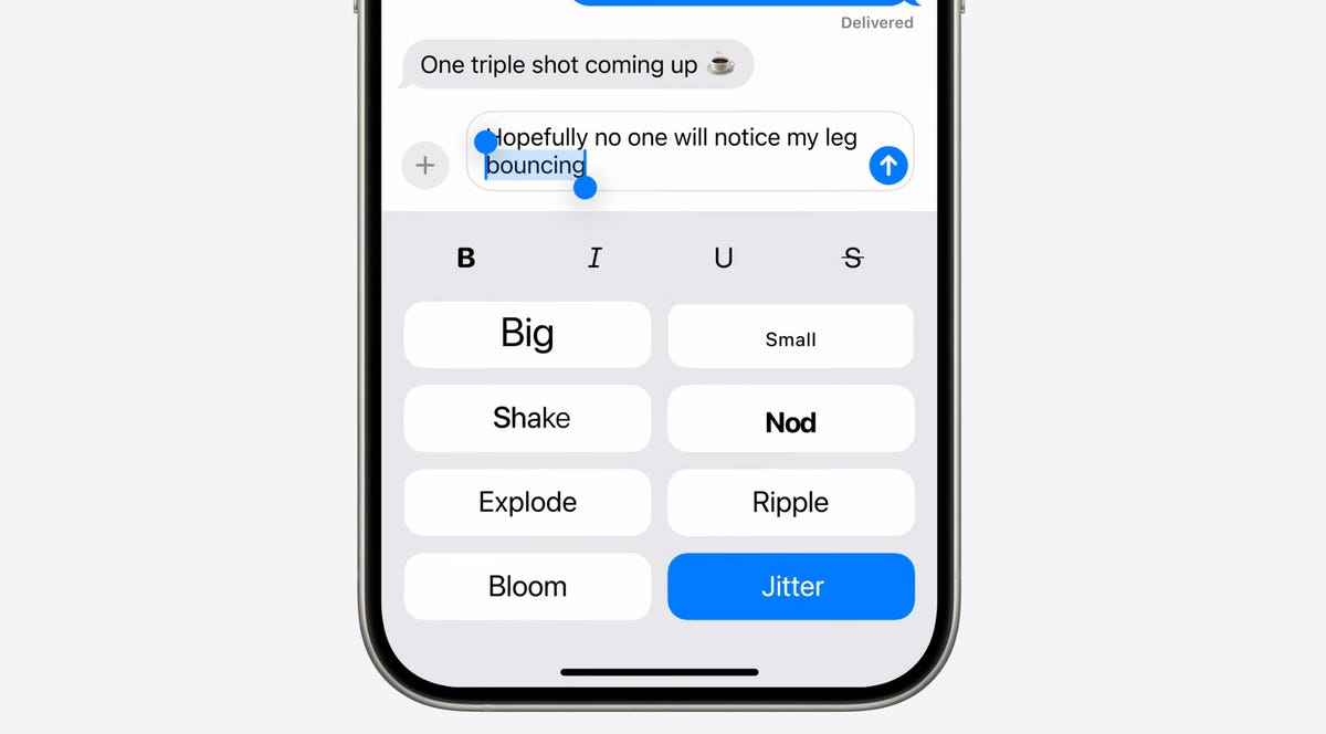 messages on iphone