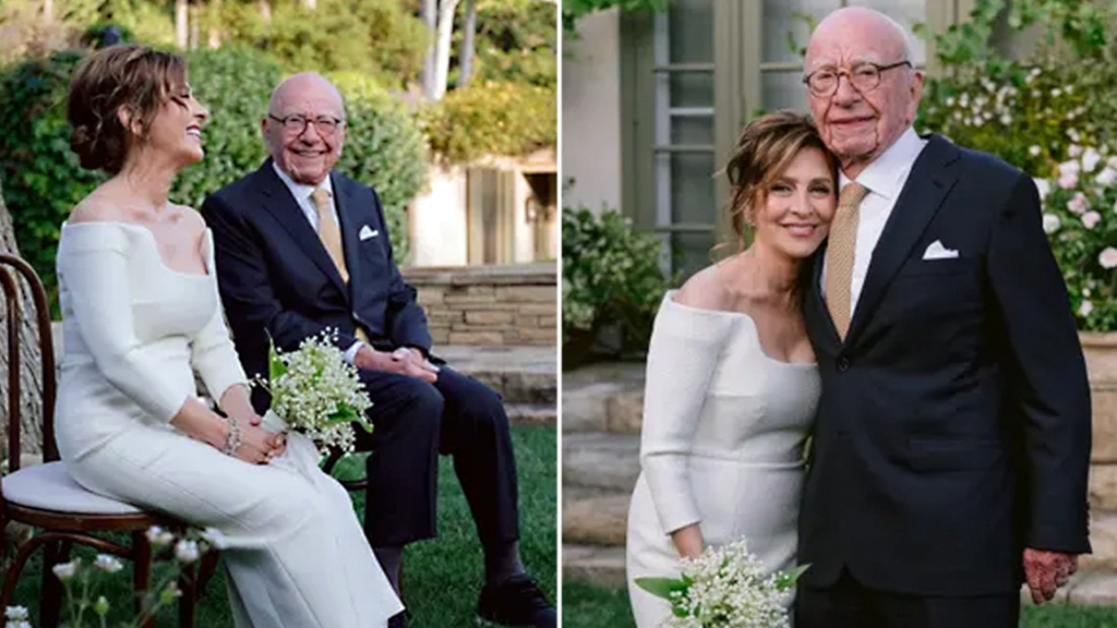 Rupert Murdoch marries Elena Zhukova at lush California vineyard