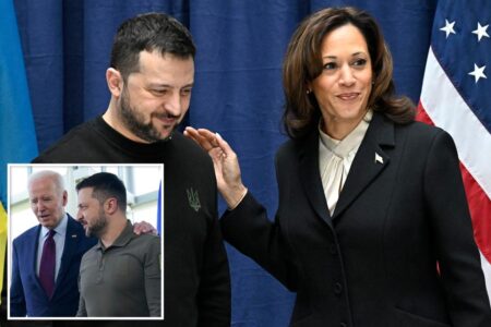 Biden sends Kamala Harris to Ukraine peace conference so he can gladhand at George Clooney fundraiser