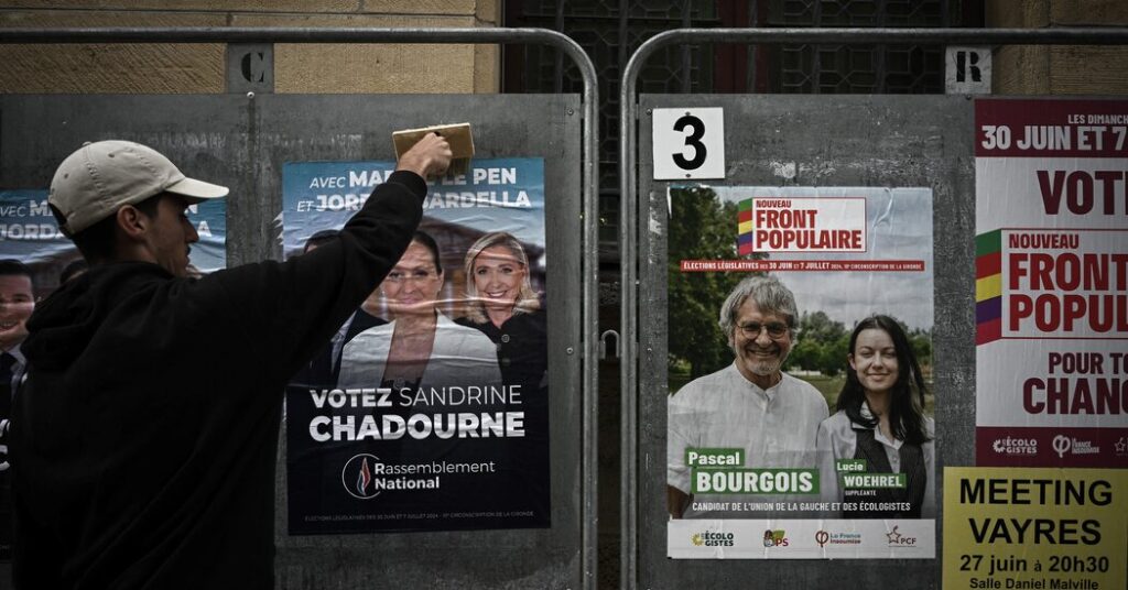 Turnout is High as France’s Snap Election Enters Its Final Hours