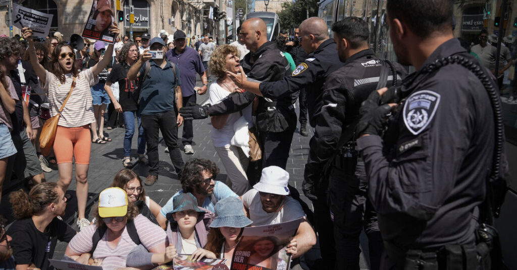 After 9 Months of War, Israelis Call for a Cease-Fire Deal and Elections