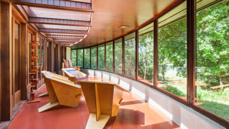 This $1.9 Million Usonian Home in Michigan by Frank Lloyd Wright Can Now Be Yours