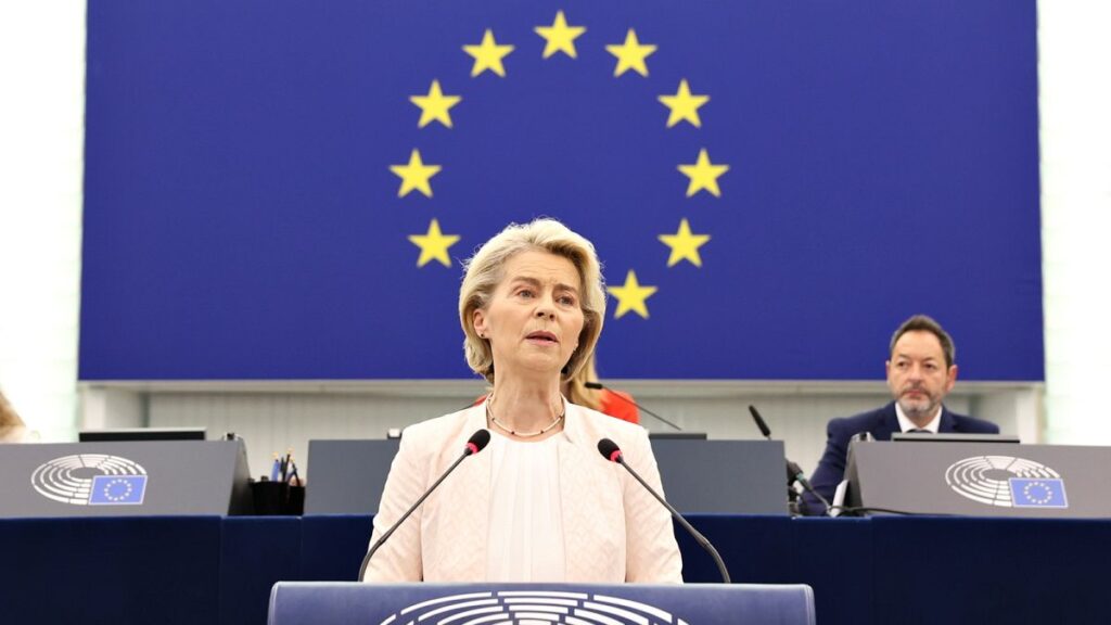 Von der Leyen stakes re-election on defence, housing and a new budget