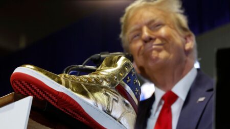 Makers Of Trump Sneakers Seek Millions In Damages From Counterfeit Sellers In Federal Suit